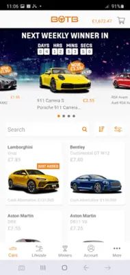 BOTB - Win Your Dream Car android App screenshot 5